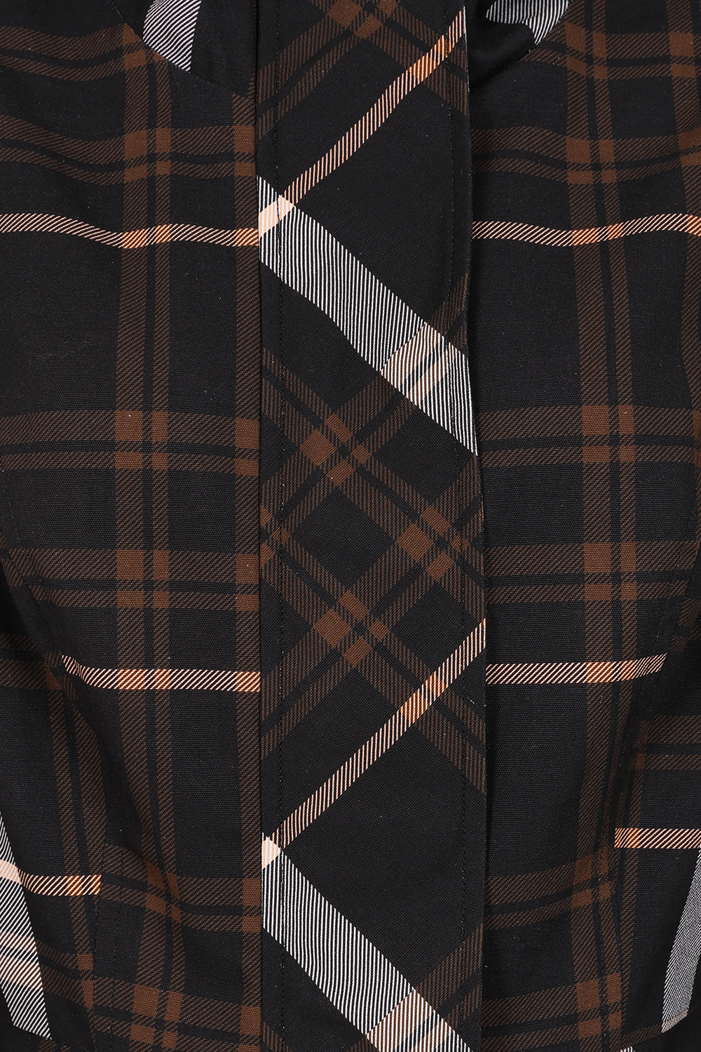 Rowan Check Swing Coat in Extended Sizing